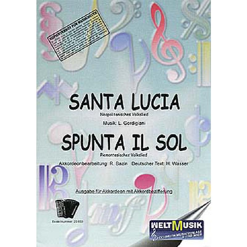 Titelbild für WM 20650 - SANTA LUCIA + SPUNTA IL SOL