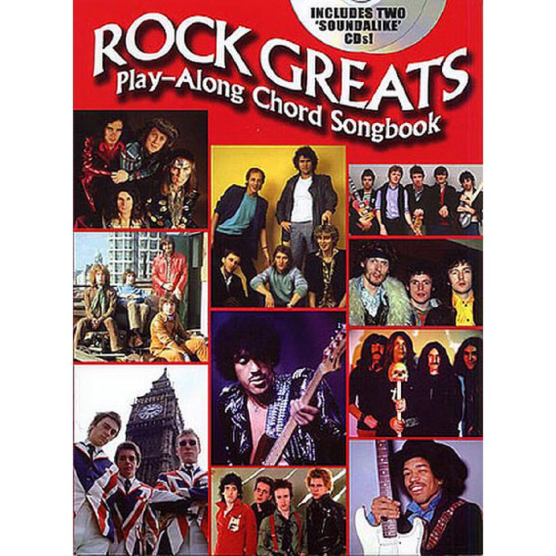 Titelbild für MSAM 91761 - ROCK GREATS PLAY ALONG CHORD SONGBOOK