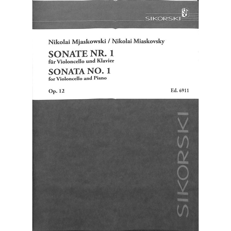 Titelbild für SIK 6911 - SONATE 1 D-DUR OP 12
