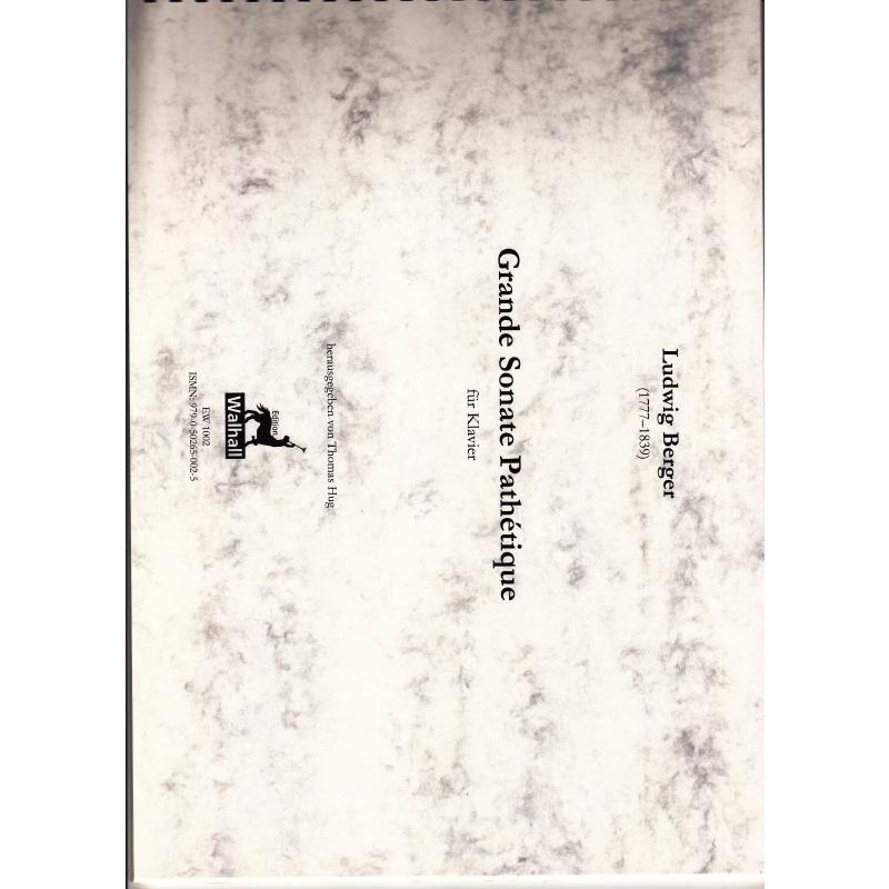 Titelbild für WALHALL 1002 - Grande Sonate pathetique op 7