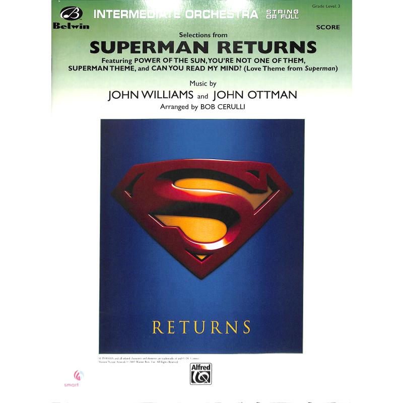 Titelbild für ALF 26648S - SUPERMAN RETURNS SELECTIONS