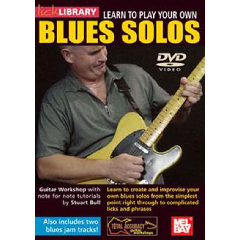 Titelbild für RDR 0018 - LEARN TO PLAY YOUR OWN BLUES SOLOS