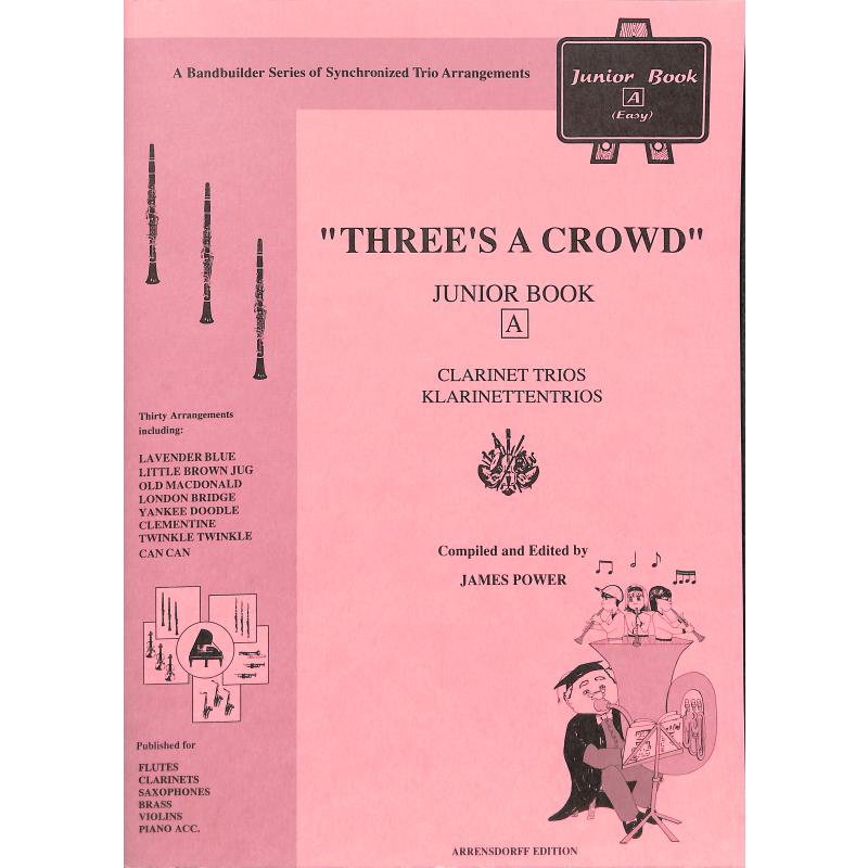 Titelbild für ARREN 2217-65 - THREE'S A CROWD A - JUNIOR BOOK