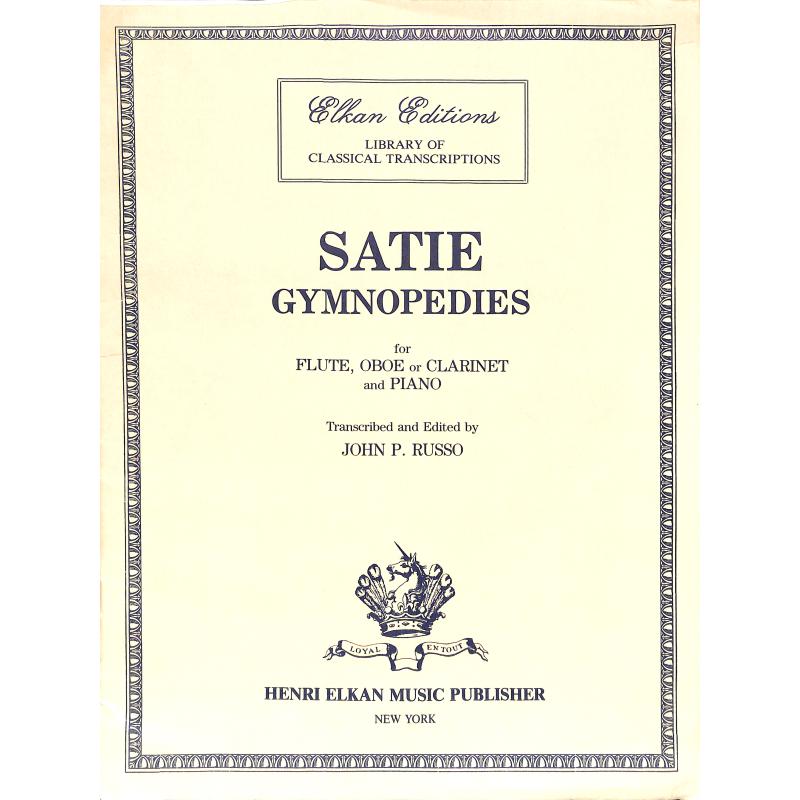 Titelbild für ELKAN 100 - 3 GYMNOPEDIES