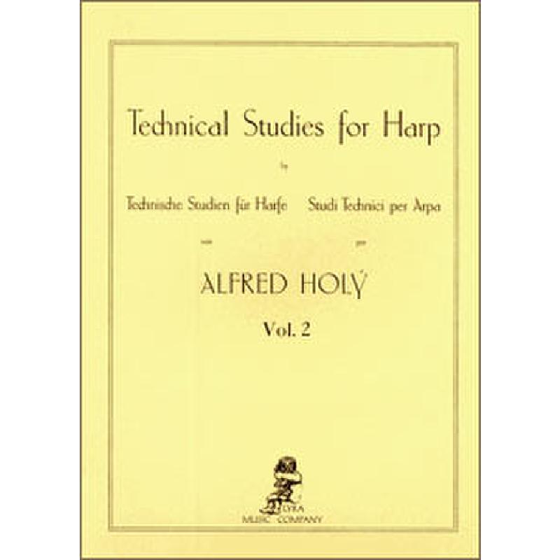 Titelbild für WOODS 7352B - TECHNICAL STUDIES FOR HARP 2