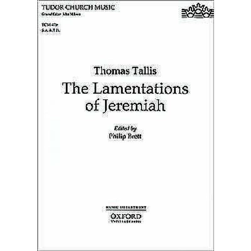Titelbild für ISBN 0-19-352097-4 - THE LAMENTATIONS OF JEREMIAH