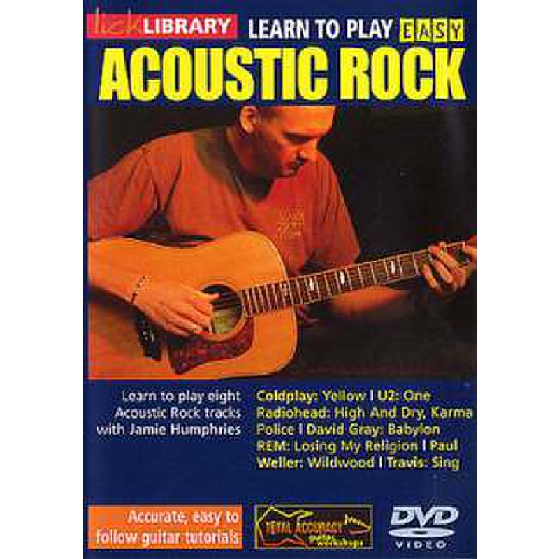 Titelbild für RDR 0007 - LEARN TO PLAY EASY ACOUSTIC ROCK