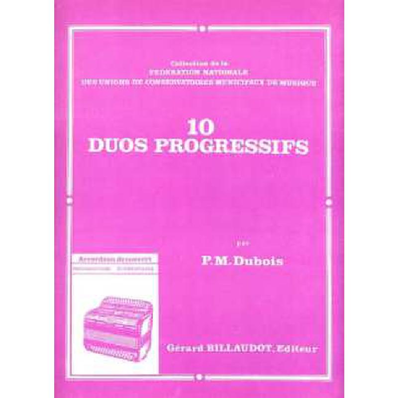 Titelbild für BILL 2871 - 10 DUOS PROGRESSIFS