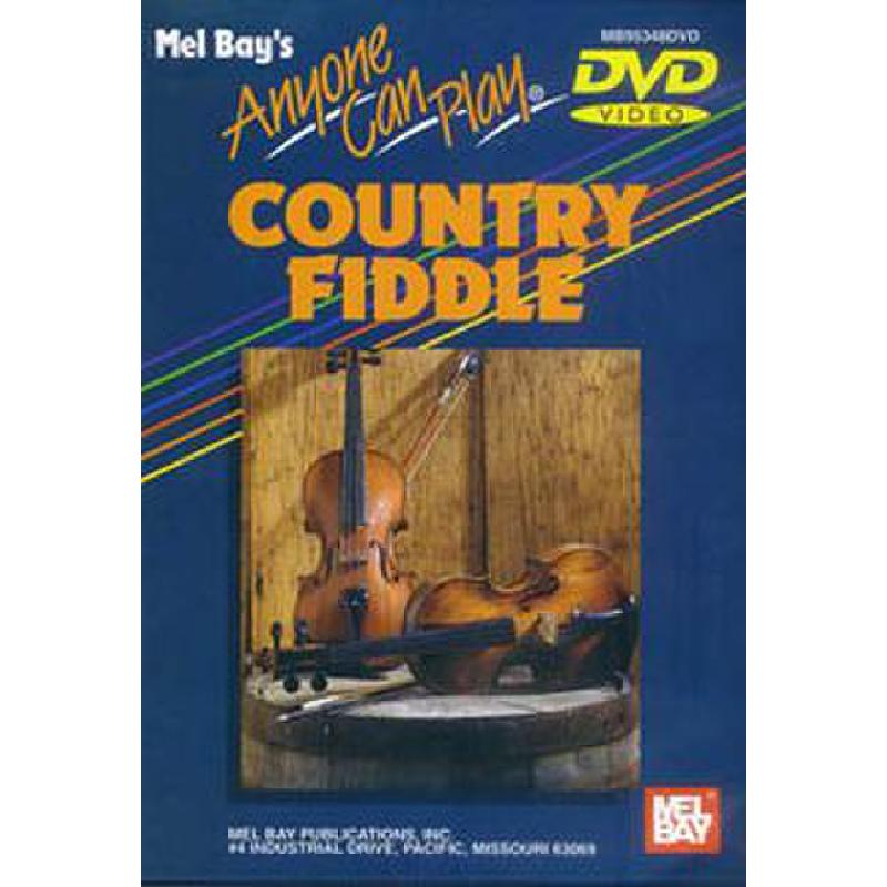 Titelbild für MB 95348DVD - ANYONE CAN PLAY COUNTRY FIDDLE