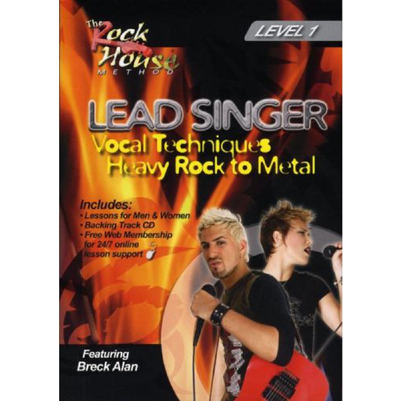 Titelbild für MSFR 00952 - LEAD SINGER 1 - VOCAL TECHNIQUES HEAVY ROCK TO METAL
