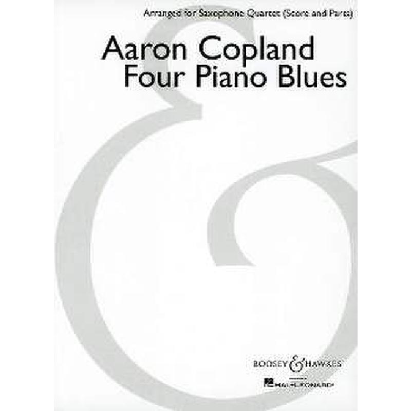 Titelbild für BH 80203 - FOUR PIANO BLUES