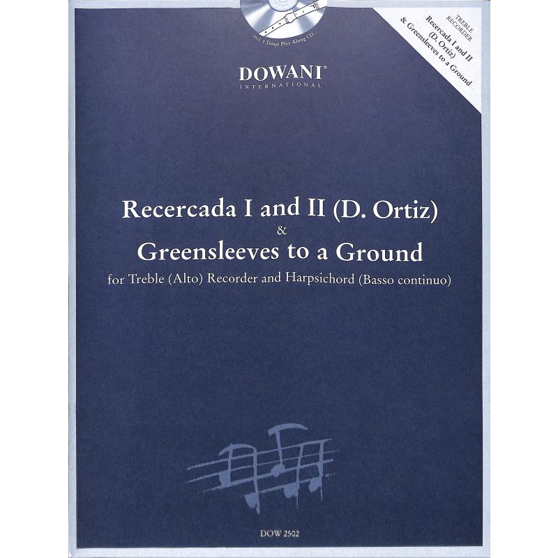 Titelbild für DOWANI 2502 - RECERCADA 1 + 2 + GREENSLEEVES TO A GROUND