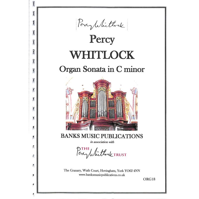 Titelbild für BANKS -ORG18 - SONATA C-MOLL
