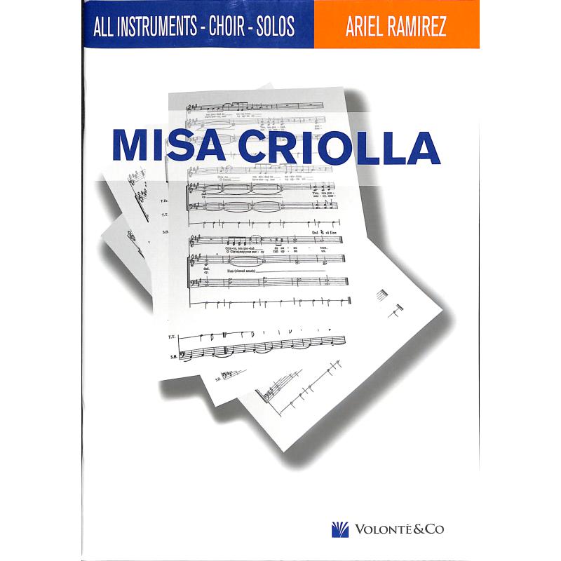 Titelbild für VOLONTE -MB247 - MISA CRIOLLA