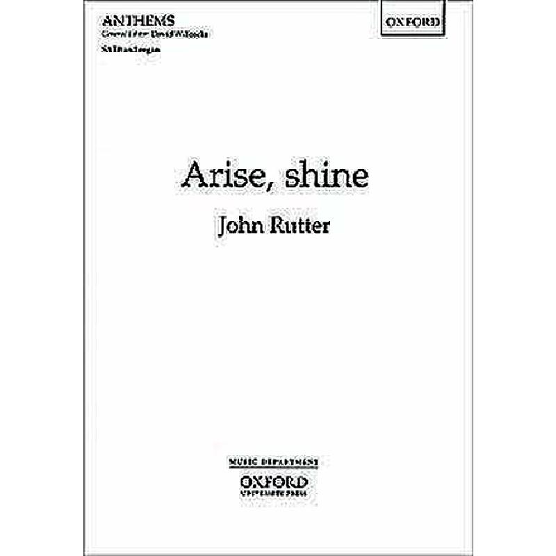 Titelbild für ISBN 0-19-350525-8 - ARISE SHINE