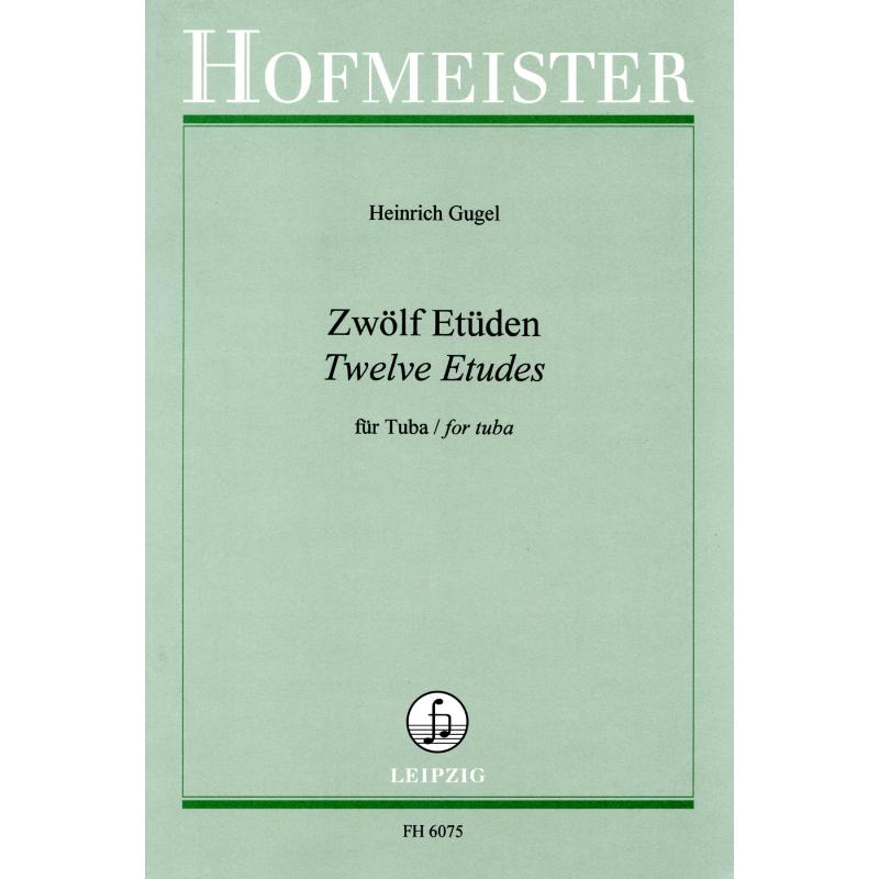 Titelbild für FH 6075 - 12 ETUEDEN