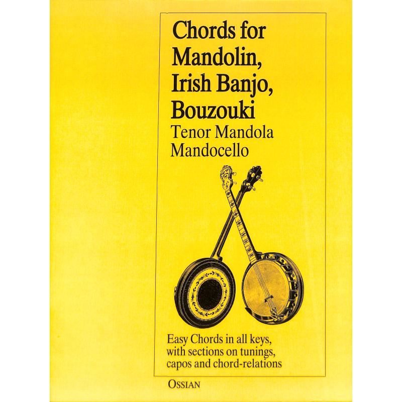 Titelbild für OMB 61 - CHORDS FOR MANDOLIN IRISH BANJO BOUZOUKI