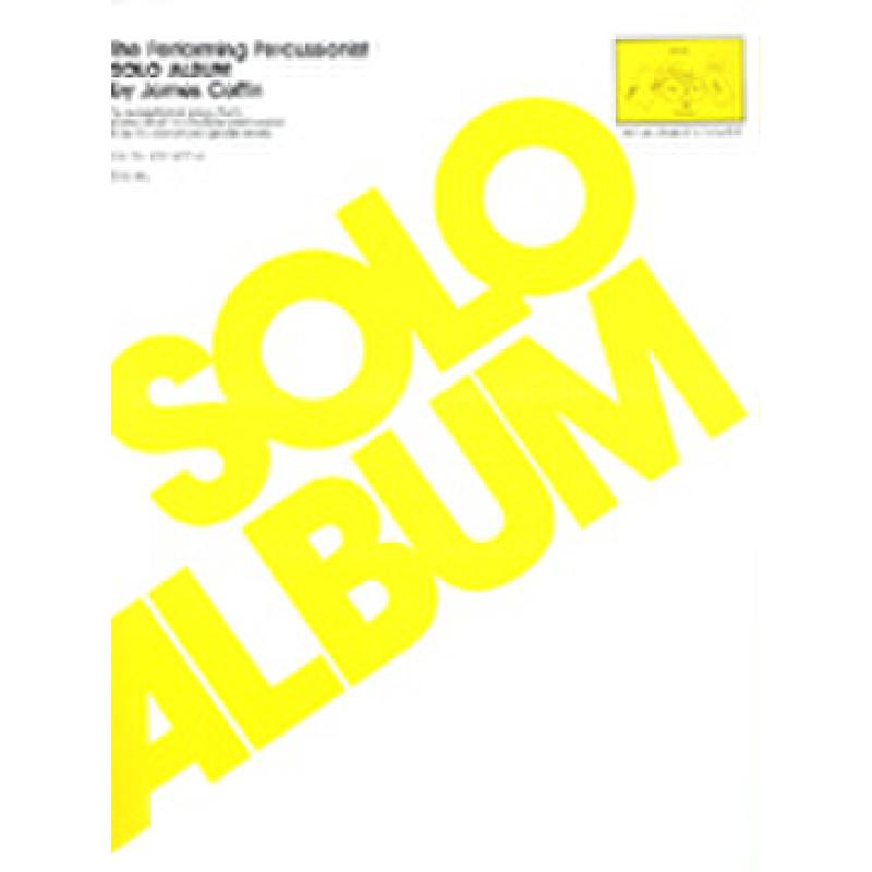 Titelbild für BARNH 073-1977-41 - SOLO ALBUM - PERFORMING PERCUSSIONIST