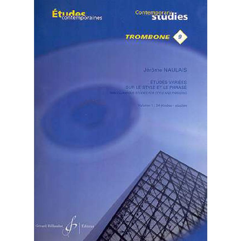 Titelbild für BILL 6478 - 24 ETUDES - ETUDES VARIEES SUR LE STYLE ET LE PHRASE 1