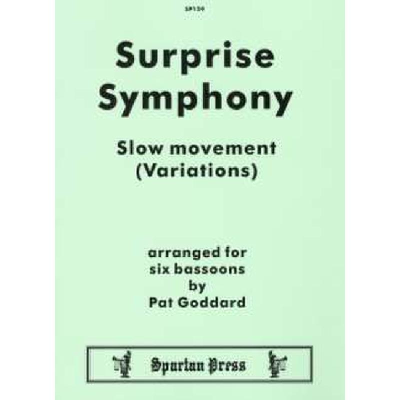 Titelbild für SPARTAN 159 - SURPRISE SYMPHONY SLOW MOVEMENT (VARIATIONS)