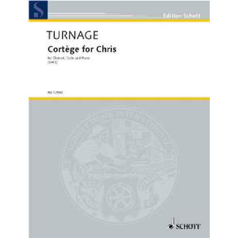 Titelbild für ED 12930 - CORTEGE FOR CHRIS (1997)
