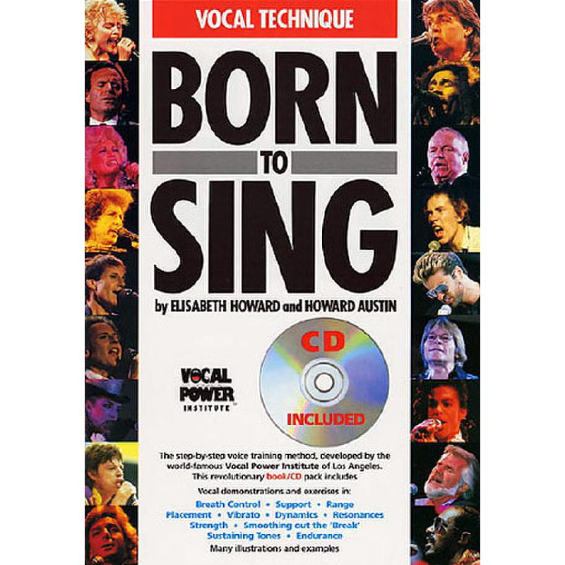 Titelbild für MSAM 948442 - BORN TO SING (VOCAL TECHNIQUE)