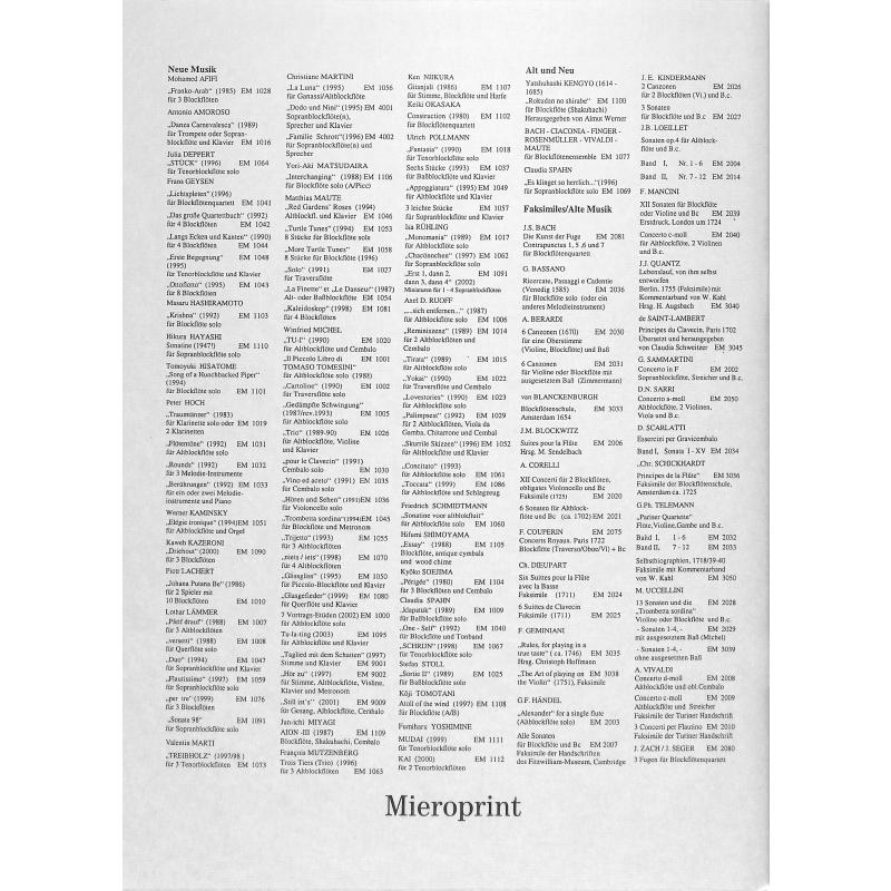 Notenbild für MIEROPRINT 2077 - SONATEN OP 5/3 (NR 9-11)
