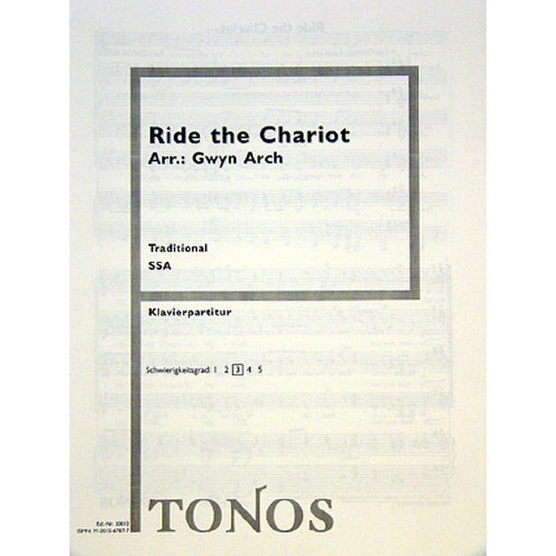 Titelbild für TONOS 30010 - RIDE THE CHARIOT