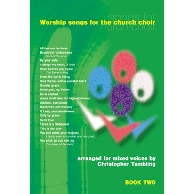 Titelbild für KM 1450212 - WORSHIP SONGS FOR THE CHURCH CHOIR BOOK 2