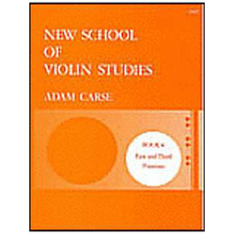 Titelbild für STAINER 5642D - NEW SCHOOL OF VIOLIN STUDIES 4