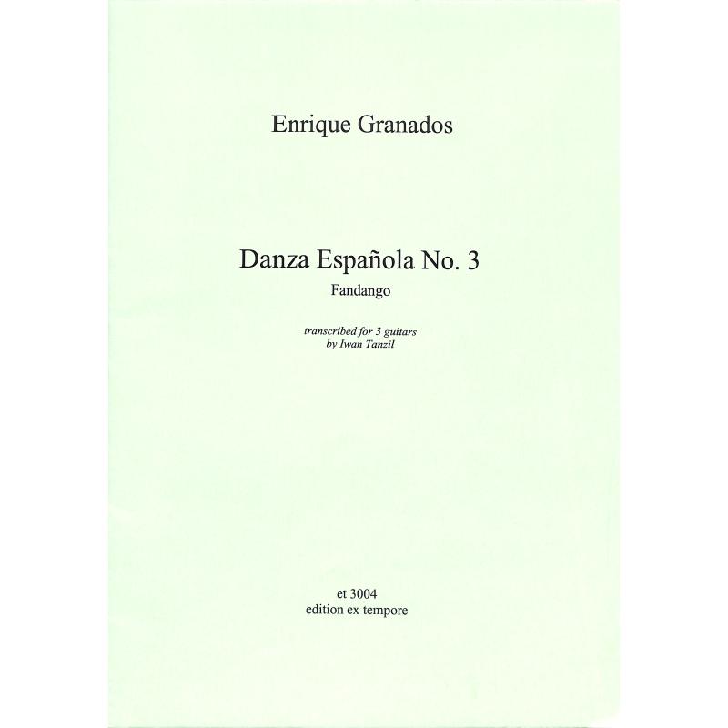 Titelbild für ET 3004 - FANDANGO (DANZA ESPANOLA 3)