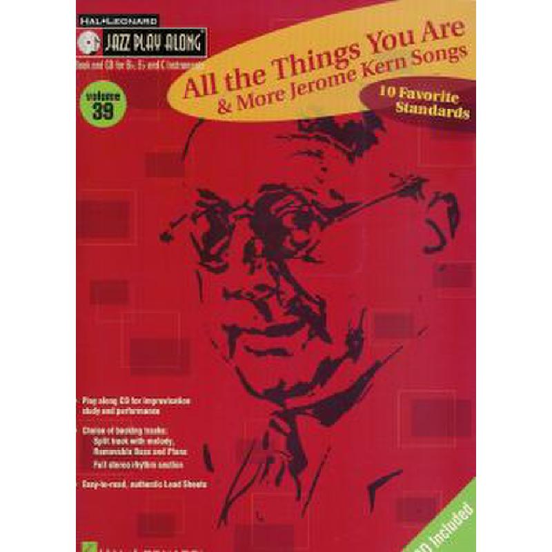 Titelbild für HL 843035 - ALL THE THINGS YOU ARE + MORE JEROME KERN SONGS
