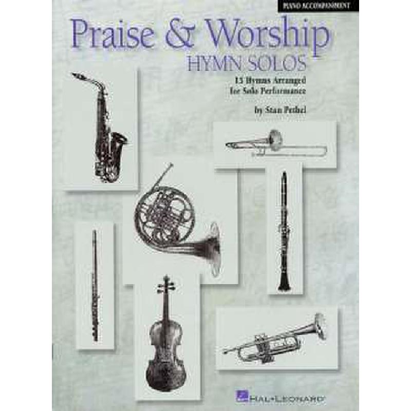 Titelbild für HL 841374 - PRAISE + WORSHIP HYMN SOLOS