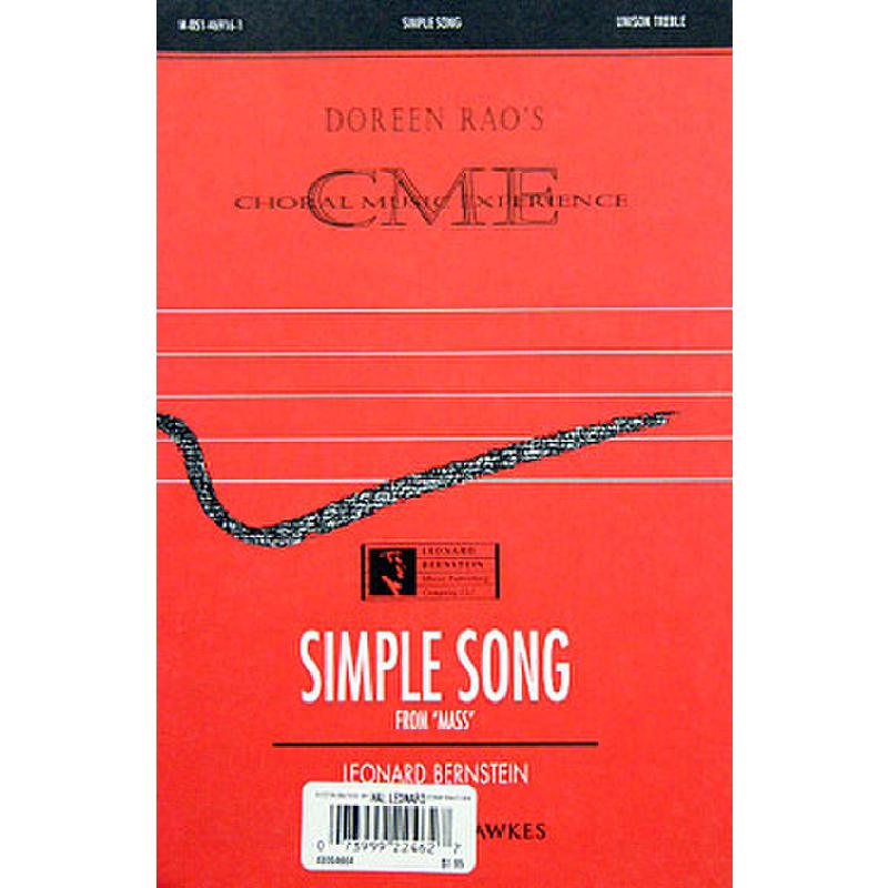 Titelbild für BH 5401928 - SIMPLE SONG (MASS)