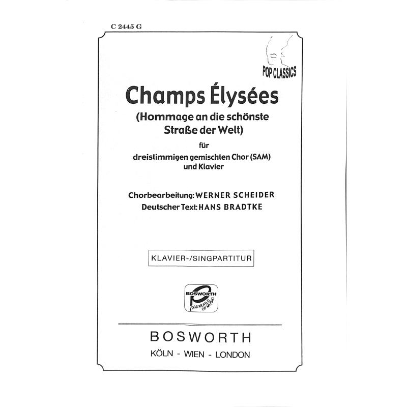 Titelbild für BOE -C2445G - CHAMPS ELYSEES