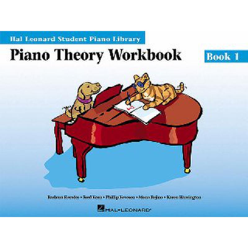 Titelbild für HL 296023 - PIANO THEORY WORKBOOK 1