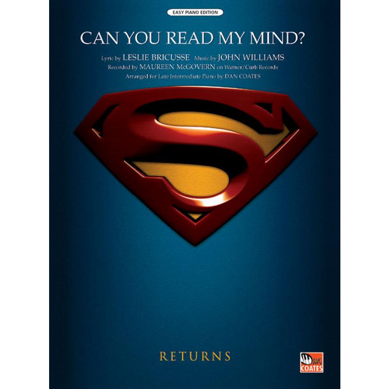 Titelbild für ALF 26110 - CAN YOU READ MY MIND (LOVE THEME FROM SUPERMAN)
