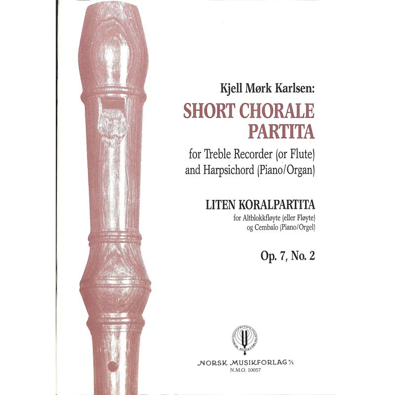 Titelbild für NMO 10057 - Short chorale Partita op 7/2