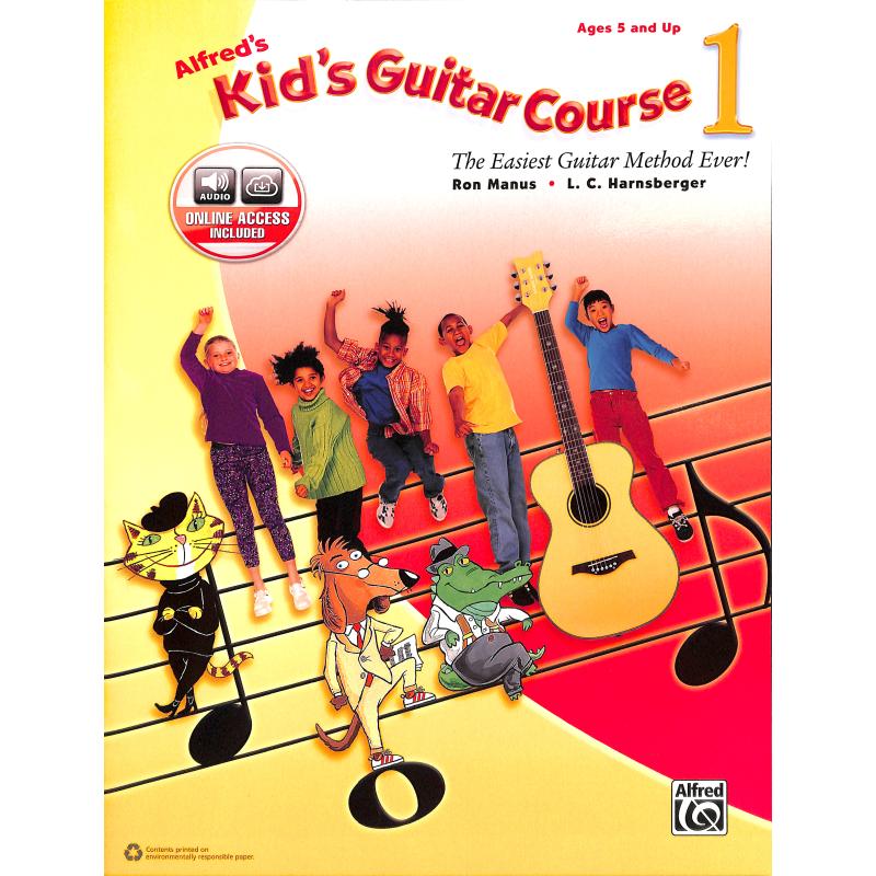 Titelbild für ALF 45240 - Kid's guitar course 1