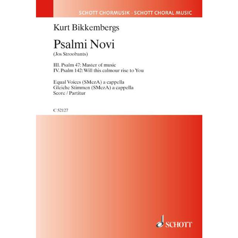 Titelbild für C 52127 - PSALMI NOVI