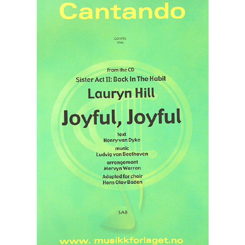 Titelbild für CANTANDO -C1146 - JOYFUL JOYFUL (SISTER ACT 2)