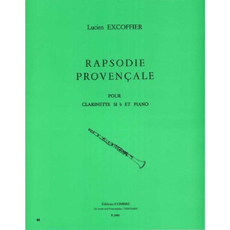 Titelbild für COMBRE -P3080 - RHAPSODIE PROVENCALE