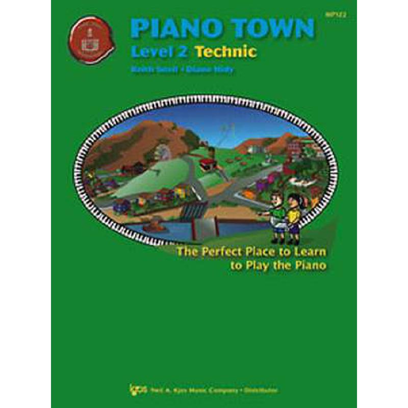 Titelbild für KJOS -MP122 - PIANO TOWN LEVEL 2 - TECHNIC