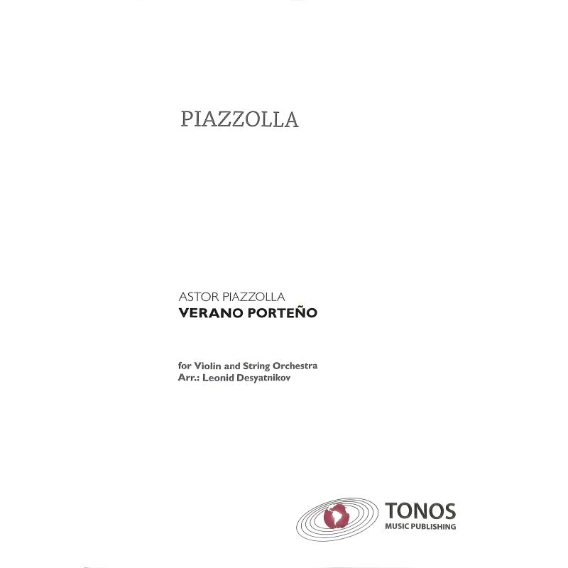 Titelbild für TONOS 20081 - VERANO PORTENO