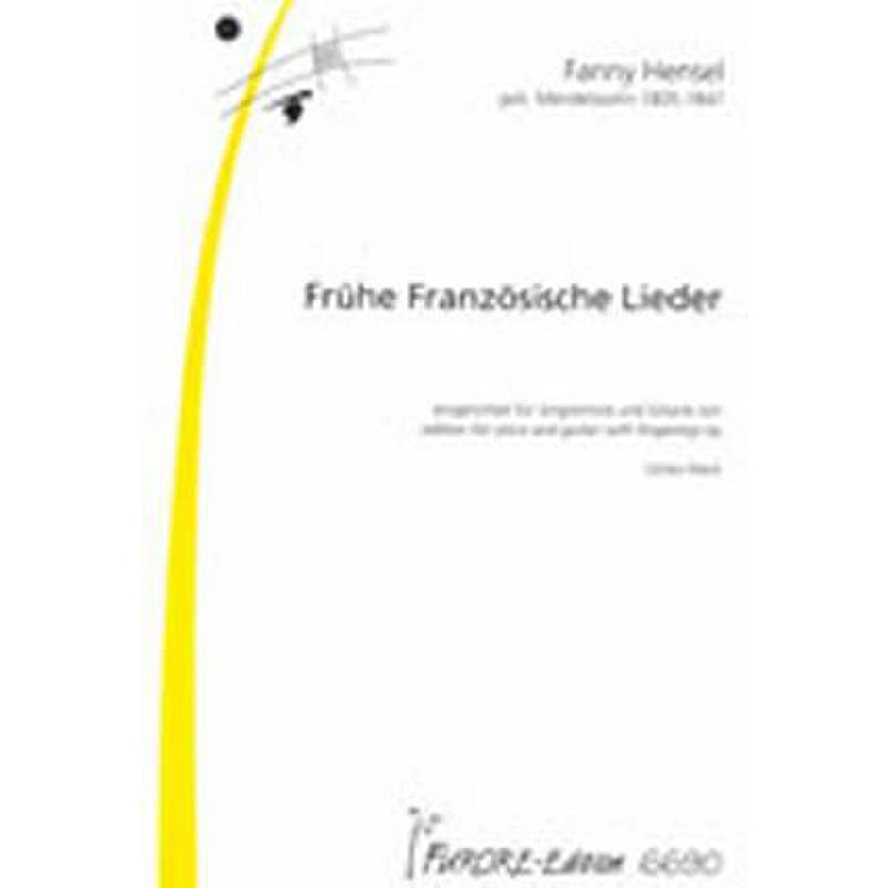 Titelbild für FUE 6690 - 18 FRANZOESISCHE LIEDER