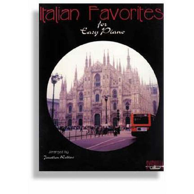Titelbild für SANTOR -TS122 - ITALIAN FAVORITES FOR EASY PIANO