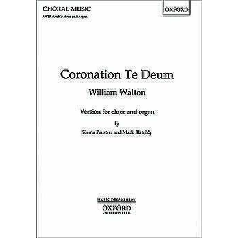 Titelbild für ISBN 0-19-353487-8 - CORONATION TE DEUM