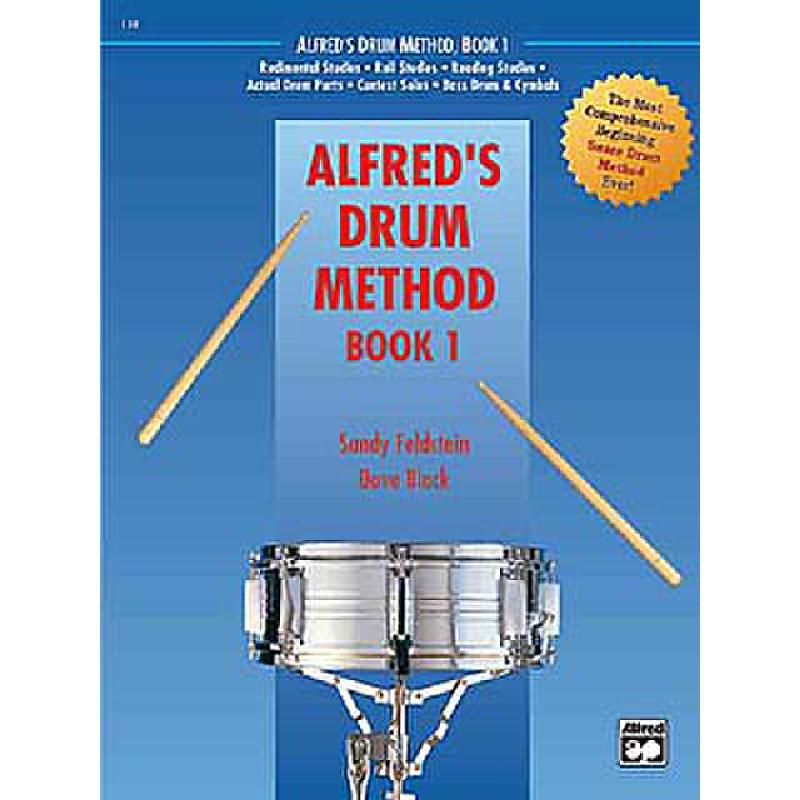 Titelbild für ALF 21456DE - Alfred's drum method 1