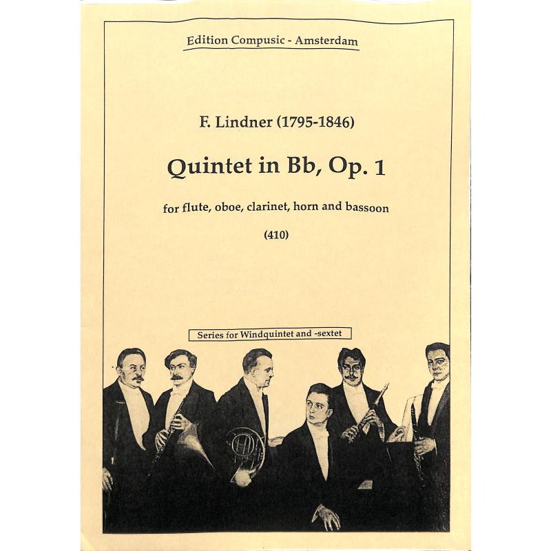 Titelbild für COMP 410 - Quintett B-Dur op 1
