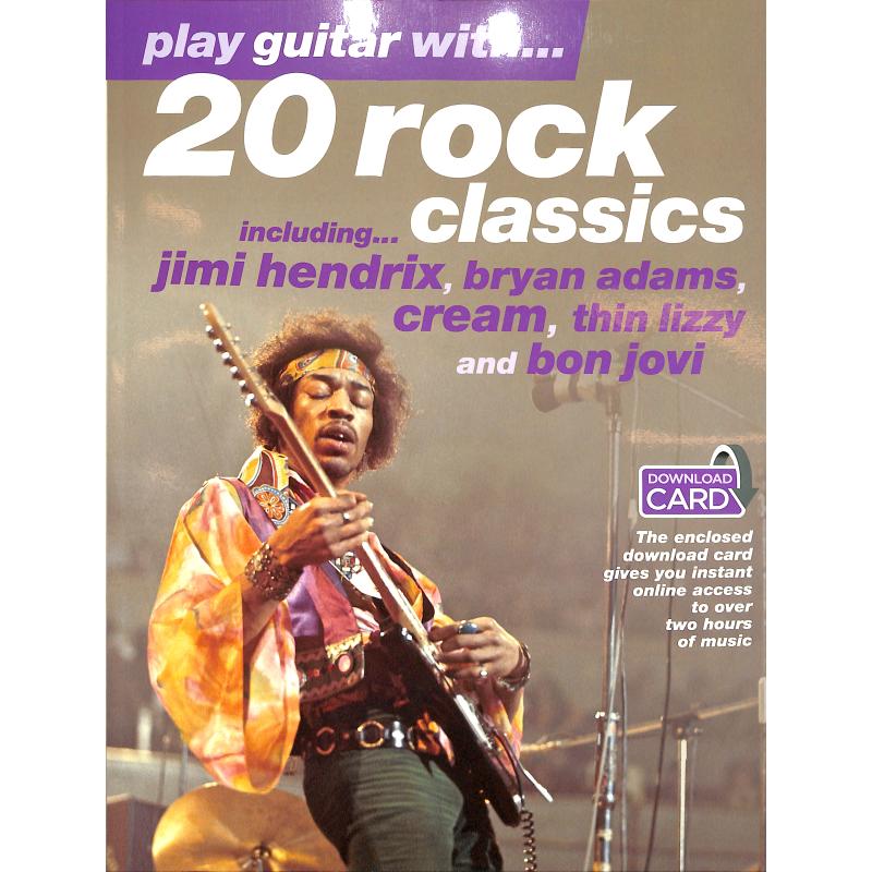 Titelbild für MSAM 92108R - Play guitar with - 20 Rock classics